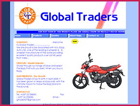 Global Traders Website